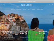 Tablet Screenshot of nostoreonline.com